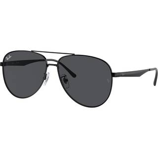 Ray-Ban RB3712D Asian Fit 002/87 62 Solbriller Mænd Black - Black - 62mm