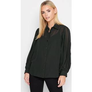 PixieGirl Petite Plisseret Sleeve SkjorterEU 44 Petite (UK 16 P)