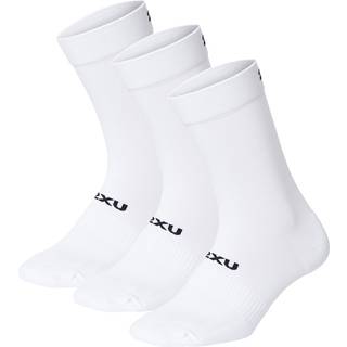 2XU Crew Socks 3 Pak - Komfortable strømper til løb. Find dine favoritter og kom i gang med træningen!