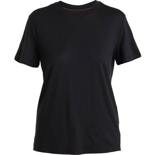 Icebreaker Women's Merino 150 Tech Lite III S/S Relaxed Merino-shirt Damer størrelse M farve sort
