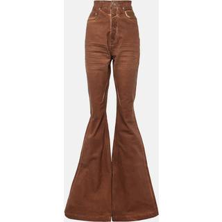 Rick Owens High-rise flared jeans - brown - 28