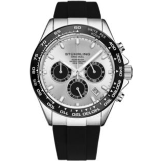 Stührling Ultima Ceramic 4042.1 - Herre - 42 mm - Analog - Quartz - Mineralglas