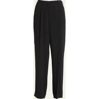 The Row High-rise wide-leg pants - black - XL