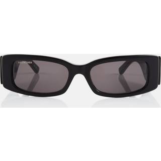 Balenciaga Kvinde Balenciaga BB0260S 001 Solbriller Acetat Sort Grå Geometrisk
