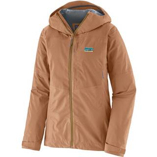 Patagonia Women's Boulder Fork Rain Jacket Sienna Clay, M