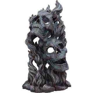 Comedy & Tragedy Skull Ornament 33,5cm