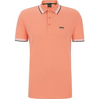 Paddy-poloshirt i bomuldspiqué med logo på underkraven