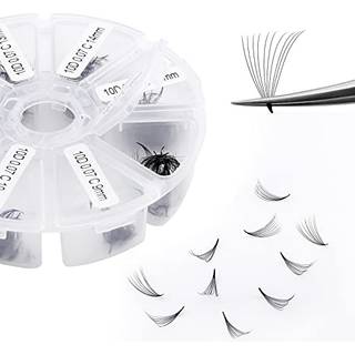 Volumen Lash Extensions 10D Premade fans ?jenvippeforl?ngelser 500 stk.