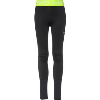Nike Pro Tight Str. L 146-156 Sort Junior - Lange tights til aktive unge løbere