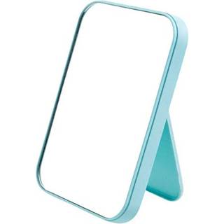 COOBBAR Desktop Makeup Spejl Foldbar Makeup Mirror Simple Portable Princess Mirror Square Makeup Makeup Makeup Spejl til kvinder (gr?n)