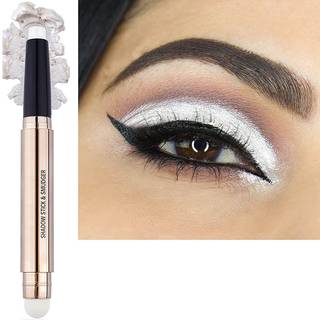 Hvid ?jenskygge stick eyeliner blyant ?jenmakeup creme skimmer glat glitter m?rk lys matte enkelt farveblyant primer palet hypoallergenisk naturl