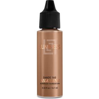 Luminess Air Silk 4-in-1 Airbrush Foundation- Foundation Shade 160 (.5 fl oz)- ren til medium dækning- Anti-aging Formel Hydrat