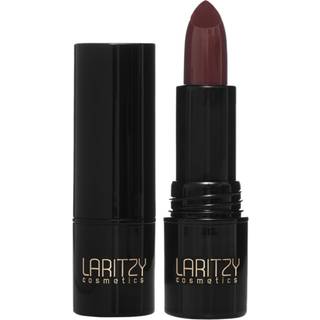 Laritzy Cosmetics Cream Lipstick - Hydrerende langvarig satinfinish - 3,5 g (0,12 oz) (aubergine)
