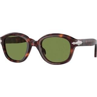 Persol Kvinde PO0060S 24/4E Solbriller Acetat Skildpadde Grøn Pantos Normal