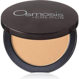 Osmosis Mineral Presset Base Foundation Letv?gtspulver Makeup Medium til fuld d?kning Matte finish 8 Shades Golden Dark 0,34 Oz