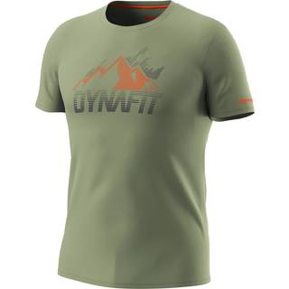Dynafit Transalper Graphic S/S Tee Funktionsshirt Herrer størrelse XL farve grå