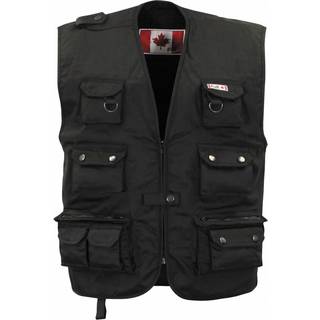 MFH Outdoor Vest Ekstra Kraftig Sort