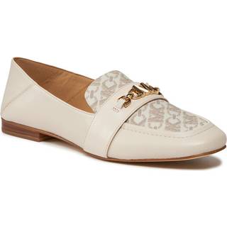 MK Tiffanie Leather and Empire Signature Logo Mule - Natural - Michael Kors - EU 37