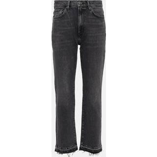 7 For All Mankind Logan Stovepipe straight jeans - black - 24