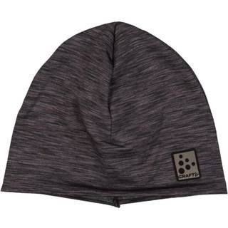 Microfleece Hat Black Melange