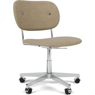 Audo Copenhagen Co Task Fully Upholstered Chair Natural Oak & Beige