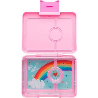 Yumbox Madkasse - Minisnack - 3 rum - Power Pink/Rainbow