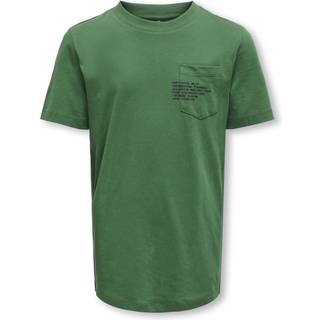 KIDS ONLY KOBMARINUS regular fit t-shirt i grøn til drenge