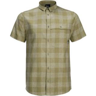 Jack Wolfskin Men's Highlands Shirt Bay Leaf Check, S