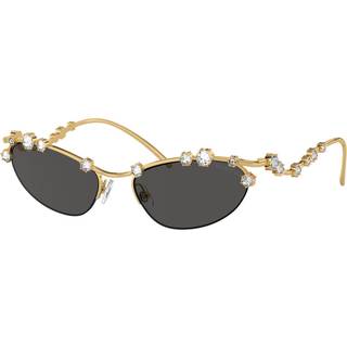 Sonnenbrille, Cat-eye-Form, SKU001, Grau