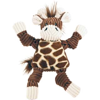 Hugglehounds Knotties Plush Dog Toy- Squeaky Interactive Puppy Toys- Soft men alligevel hård forstærket holdbart udstoppet kæledyr plys legetøj t