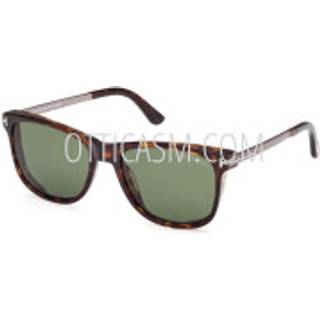 TOM FORD Mand FT1104 SINATRA 52N Solbriller Acetat Havana Grøn Firkantet Normal