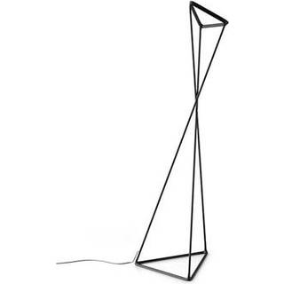 Tango Gulvlampe Trælook med hvide skærme