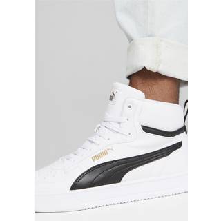Puma Caven 2.0 Mid Sneakers, White, Size 40, Shoes - Gold - 40