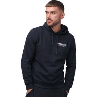 Napapijri B-Kasba Hoodie Hoodie Herrer størrelse L farve blå/sort