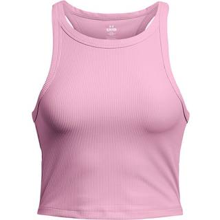 Tanktop Under Armour Meridian Rib Crop Tank-PPL 1384008-543 Størrelse L