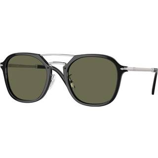 Persol PO3352S Polarized 95/58 53 Solbriller Mænd Black - Silver - 53mm