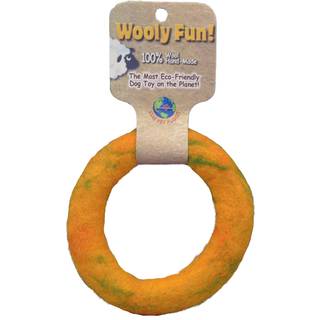 En kæledyr planet uldhund legetøj 5-tommer gul