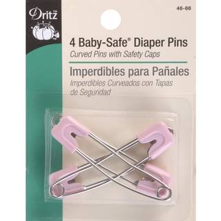 Dritz Pastel Baby-Safe 4 Count Assorterede farver blepins