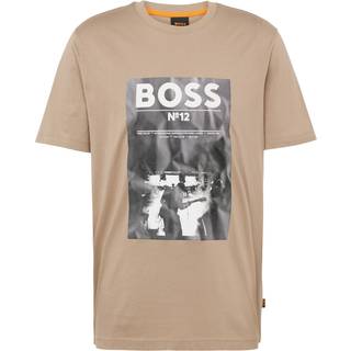 BOSS Orange Herren T-Shirt braun