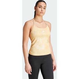 Train Essentials AOP Flower Tie-Dye tanktop - Yellow / Semi Spark - XL
