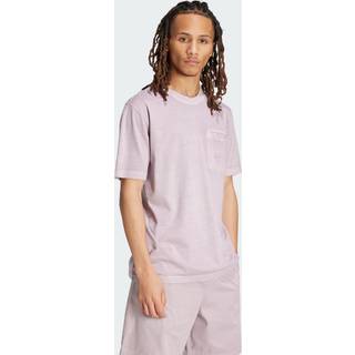 Trefoil Essentials + Dye Pocket T-shirt - Preloved Fig - S
