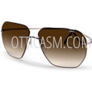 Silhouette Felis Rimless 8743/75 6040 60 Solbriller Mænd Brun - Bronze Brown - 60mm