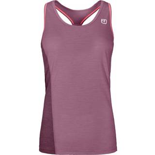 Ortovox Women's 120 Cool Tec Fast Upward Top Tank Top Damer størrelse S farve lilla