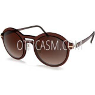 Silhouette Mougins Fullrim 4084/75 6130 51 Solbriller Mænd Brun - Transparent Simply Brown - 51mm