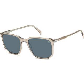 DAVID BECKHAM Mand DB 1141/S SD9/KU Solbriller Acetat Beige Blå Firkantet