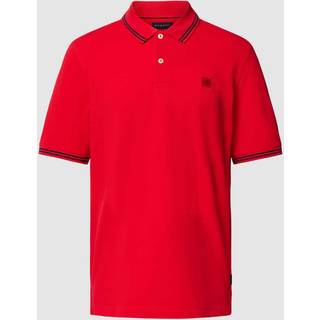 bugatti Herren Polo-Shirt rot