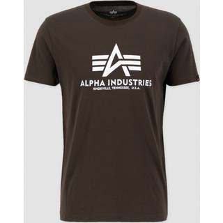 ALPHA INDUSTRIES Herren T-Shirt grün