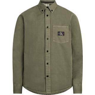 Regular Skjorte, Dusty Olive, S