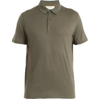 Icebreaker Merino 150 Tech Lite III S/S Tee Merino-shirt Herrer størrelse M farve olivengrøn