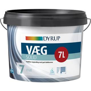 Dyrup Solid Vægmaling 7L glans 7 i hvid